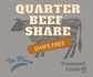 JEAN STUNTZ Cow Share Club Quarter Beef DEPOSIT